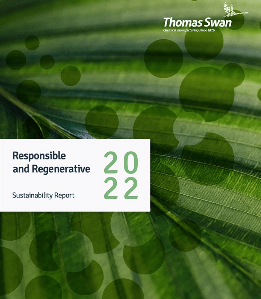 Sustainability Brochure Thomas Swan